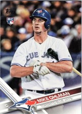 2017 Topps Update #US256 Mike Ohlman RC Toronto Blue Jays