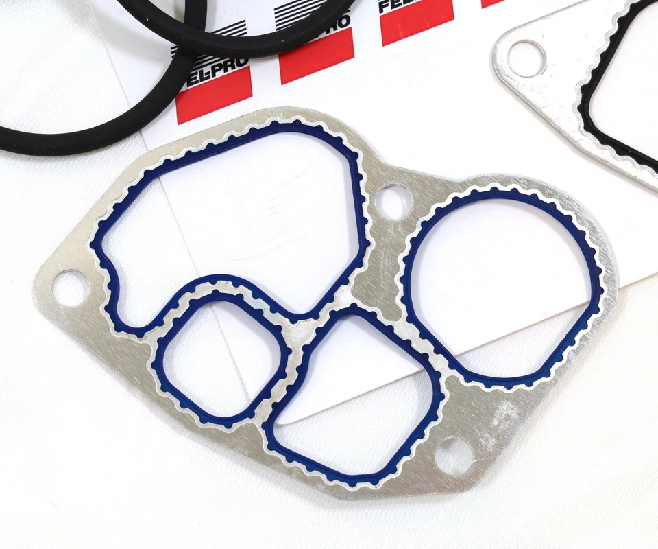 Fel-Pro ES72519 Oil Cooler Gasket Kit 1994.5–03 7.3L Powerstroke F-Series Diesel - Image 3 of 4