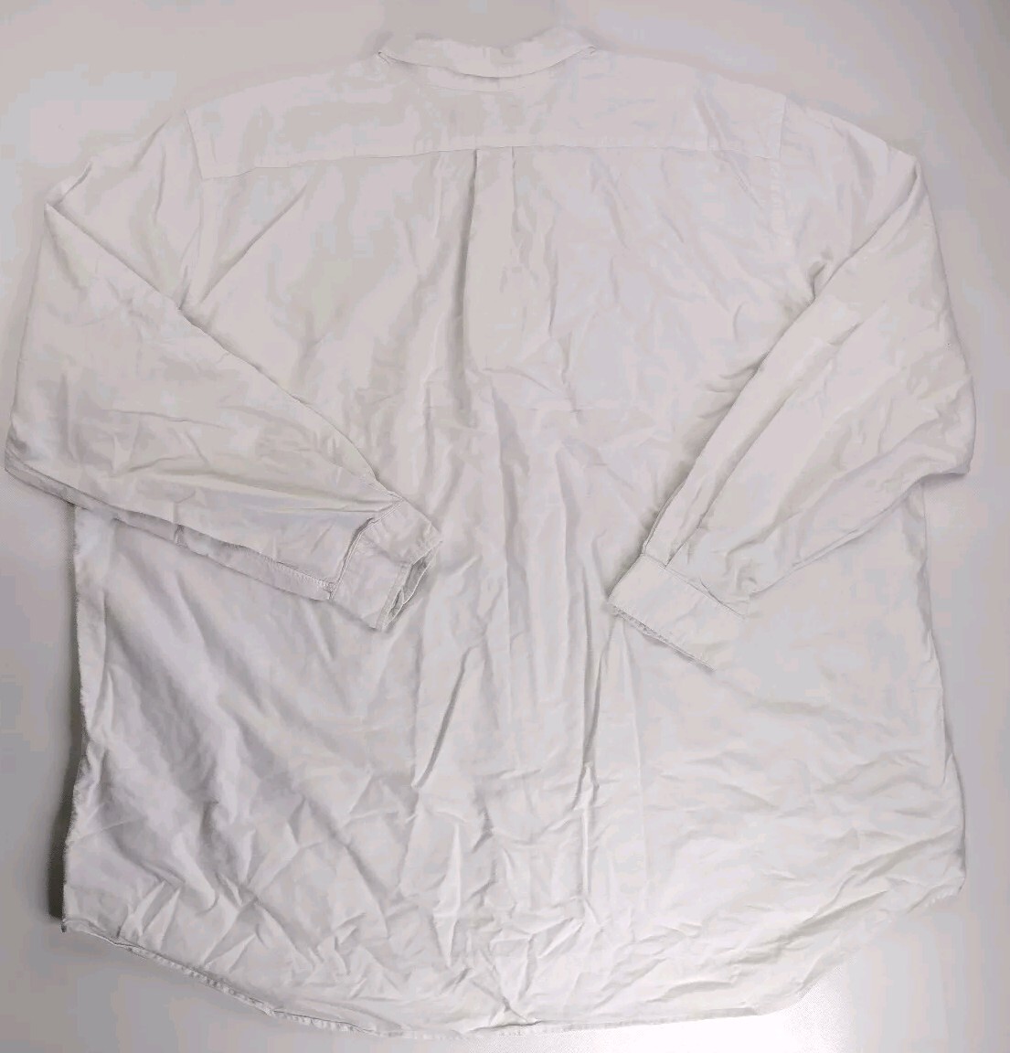 Polo Ralph Lauren da uomo bianca taglia 4XLT logo pony abbottonata Preppy Oxford