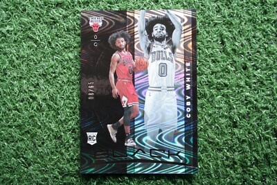 Coby White 2019-20 Panini Black #72 Silver /65 Rookie RC