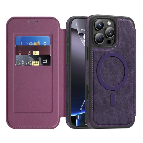 For iPhone 16e 16 15 14 13 12 Pro Max Plus MagSafe Magnet Case RFID Wallet Cover - Picture 42 of 73
