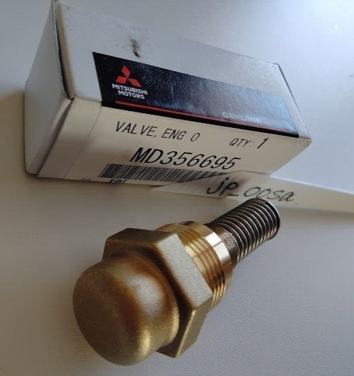 MITSUBISHI Genuine ENGINE OIL COOLER BYPASS VALVE EVO 8 9 X  