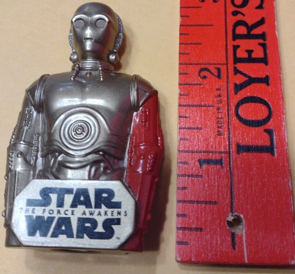 2015 General Mills Cheerios The Force Awakens Star Wars C-3PO View In Look In - Image 3 of 4