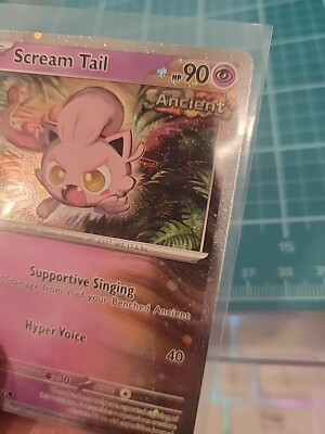 Scream Tail Alternate Cosmos Galaxy Holo Variant Temporal Forces Pokemon  077/162