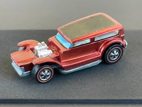 Vintage Hot Wheels Redline 1970 AWESOME Red The Demon - WHITE Int., NEAR MINT!