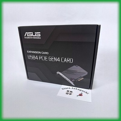 ASUS USB4 PCIe Gen4 Expansion Card USB-C DisplayPort 1.4 PCI Express 4.0
