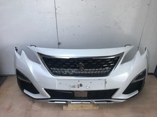 PEUGEOT 3008 GT FRONT BUMPER IN PEARLESCENT WHITE   2016 2018 2019 - 2020   U345