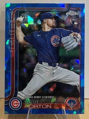 2025 Topps Chrome Update Sapphire - Cade Horton #USC102 (RC) | eBay