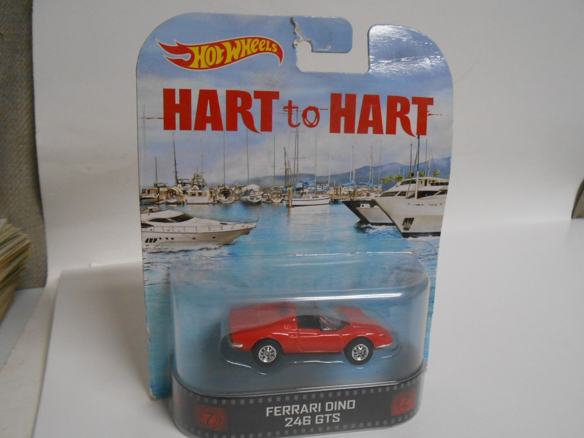 2013 Hot Wheels Hart to Hart Ferrari Dino 246 GTS, Red | eBay