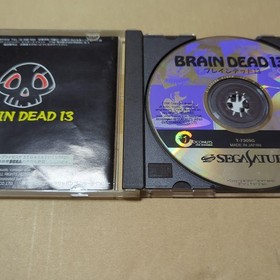 Brain Dead 13 Sega Saturn Japan CIB Complete in Box NTSC-J