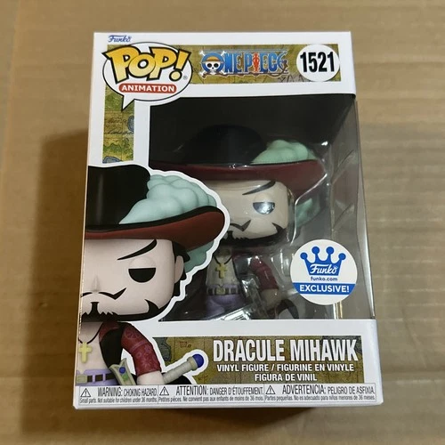 Funko POP! One Piece Dracule Mihawk #1521 Funko Exclusive W/  Protector