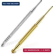 2 Pieces Facial Reflexology Massage Tool Retractable Acupuncture Pen, St