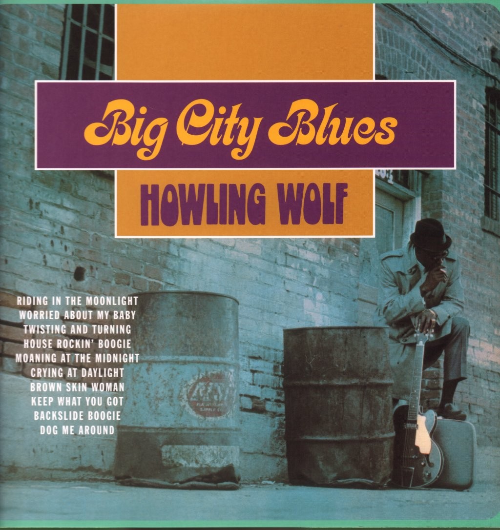Howlin' Wolf Big City Blues LP vinyl Europe Dol 2015 180g reissue LP. Sleeve has