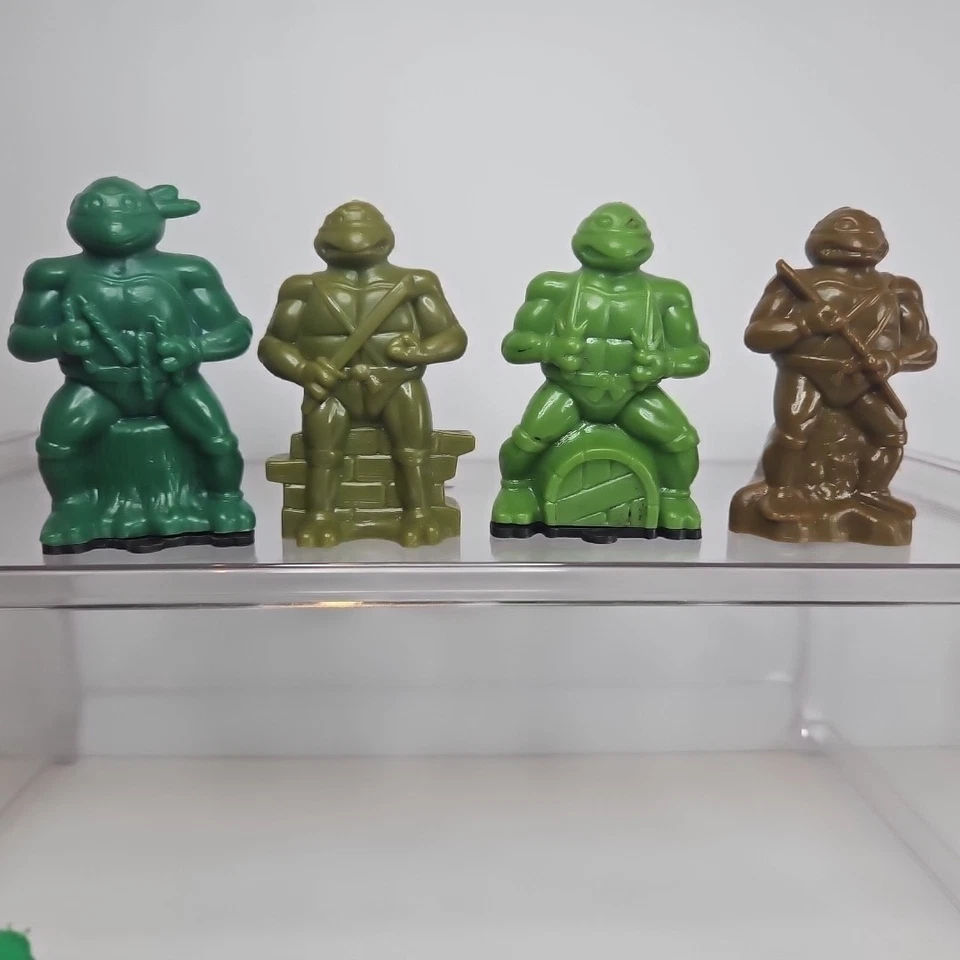 Lote de Dispensadores de Caramelos Tortugas Ninja Adolescentes Mutantes TMNT De Colección + Lápiz Topper Foto 4 de 4