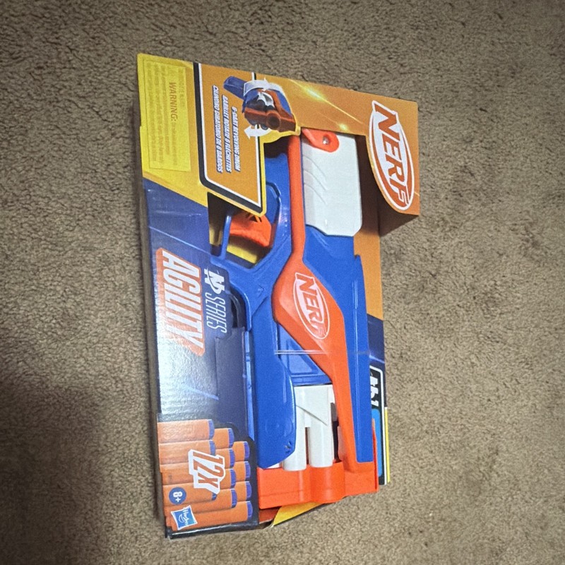 NERF N-Strike Elite Agility Dart Blaster w/ 12 N1 Darts Age 8+