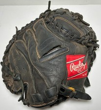 Rawlings Renegade RCM315B Black Leather Catchers Mitt 31.5  Right Handed Thrower