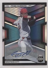 2023 Elite Extra Edition Prime Numbers A Signatures /200 Grayson Hitt Auto 15t1