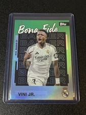 Vini Jr. 2025-26 Topps Real Madrid Team Set Bona Fide Baller Green /99