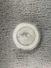 1oz Australian Red kangaroo Silver Coin 33.28 per troy oz