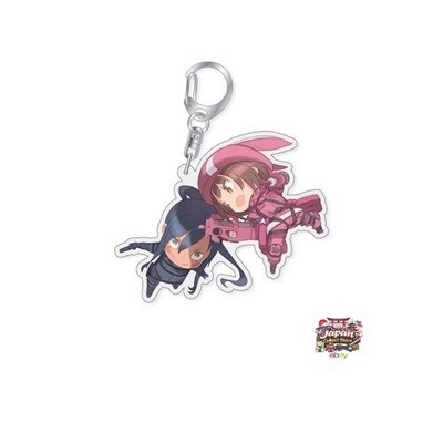 Sword Art Online Alternative Gun Gale Online Ren Pitohui Acrylic Keychain