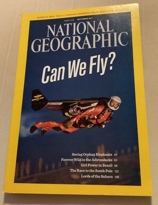 National Geographic Magazine September 2011 - Can We Fly?