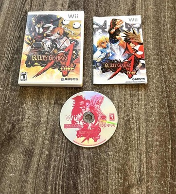 Guilty Gear XX: Accent Core (Nintendo Wii, 2007) COMPLETE! Tested & Working!