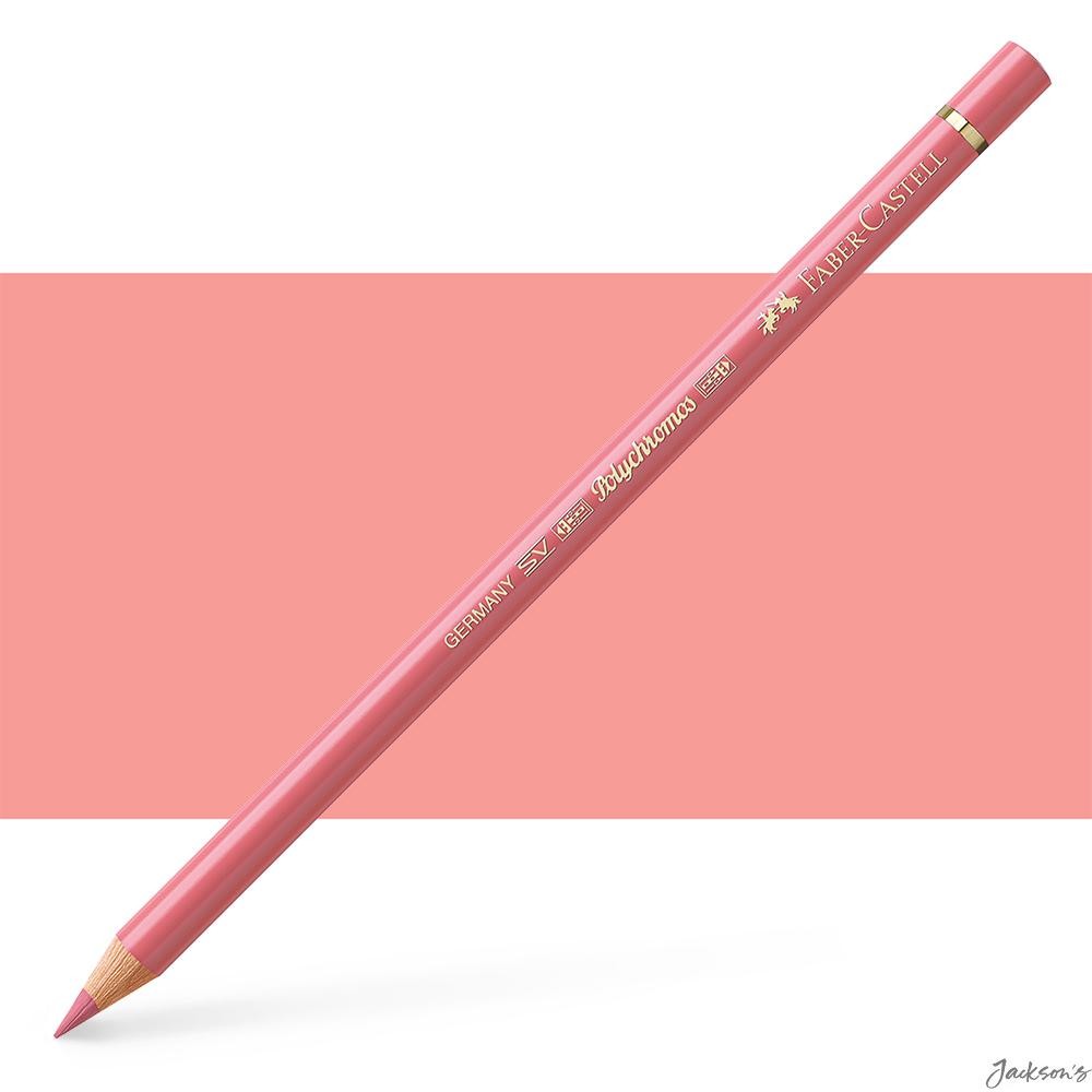 Faber-Castell Polychromos Colour Pencil Cedarwood Coral For Artist Drawing