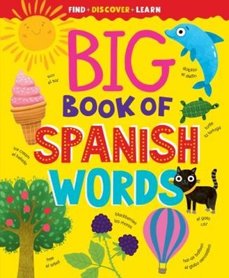 Big Book of Spanish Words Hardcover Clever Publishing