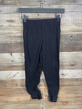 Jumping Beans Essential Jogger Boys 7 Pants Cotton Stretch Solid Black Bottoms