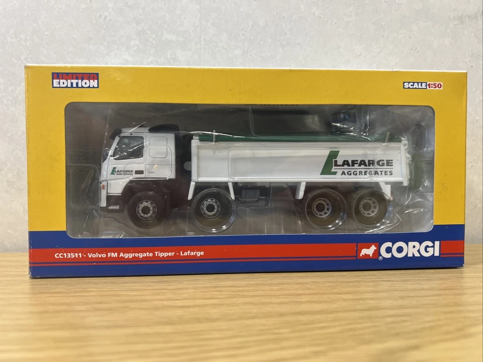 Corgi  Volvo FM Aggregate Tipper  Lafarge CC13511 1:50 Scale   - Image 2 of 4