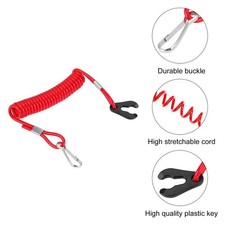 Engine Stop Safety Lanyard For Yamaha Outboard Motors 6E9-82575-09 682-82556-00