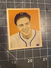1949 BOWMAN #91 DICK WAKEFIELD DETROIT TIGERS BASEBALL CARD EX+