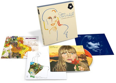 #ad Joni Mitchell The Reprise Albums 1968 1971 New CD Boxed Set $31.51