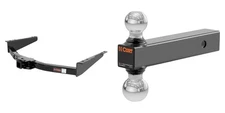 CURT Trailer Hitch Tow Package 2in Receiver Class 4 Multi-Ball Mount 14000-45002