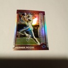 1999 Bowman Chrome Football Refractor Herman Moore #56 PSA 9