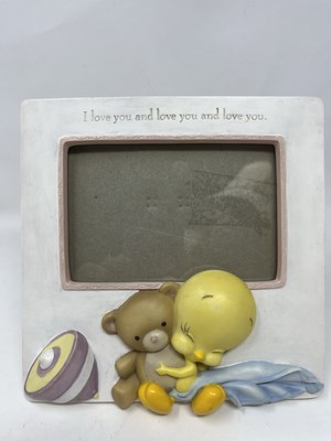 Vintage Warner Bros Looney Tunes Baby Tweety Teddy Picture Frame Michel & Co.