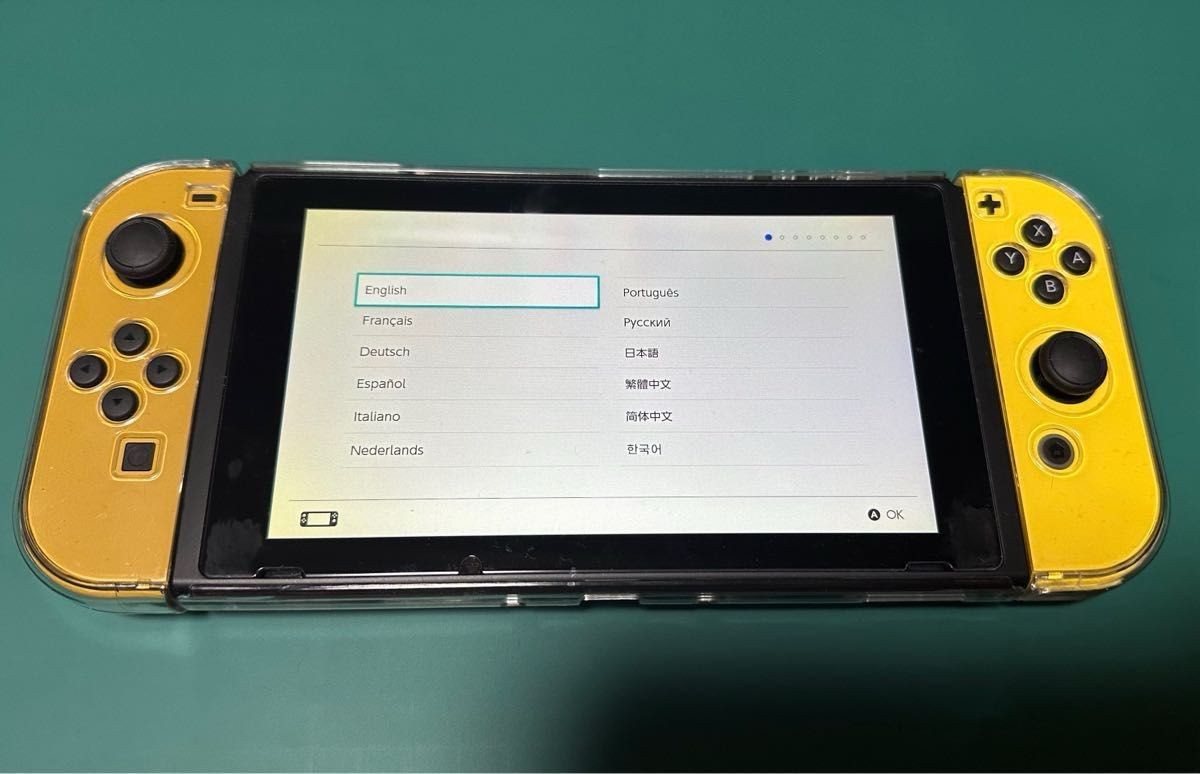 Nintendo Switch HAC-001 Pikachu & Eevee Edition with Pokémon