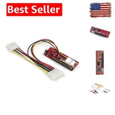 Versatile 40-Pin IDE to SATA Adapter with Power Cable - IT Professional's Choice
