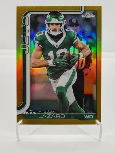 2025 Topps Chrome - Allen Lazard #236 Gold Refractor /50