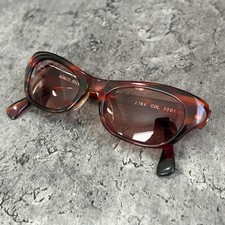 Alain Mikli Vintage Sunglasses 2163 1001 Brown Frame Red Lens Made in France