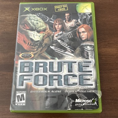 Brute Force Xbox AD/DD Complete CIB -
