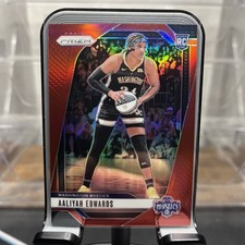 2024 Panini Prizm WNBA - Aaliyah Edwards #70 Red Prizm /299 (RC)