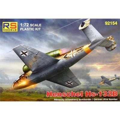 RS Models RSM92154 Henschel Hs 132B with Jumo 004 engine