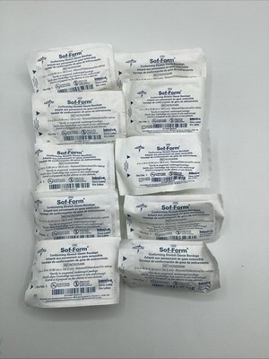 1PC MEDLINE Sof-Form Conforming Stretch Gauze Bandage 1in x 75in White 