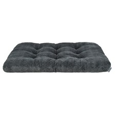 Gray Extra Large Tufted Pet Bed, Ultra Soft Cushion, 38"x 48"
