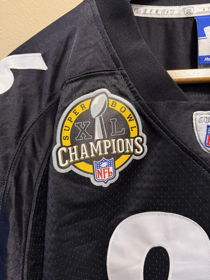 Camiseta deportiva para hombre Hines Ward #86 Pittsburgh Steelers Reebok NFL parche 2XL Superbowl XL Foto 2 de 4