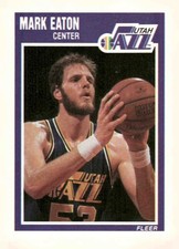 1989-90 Fleer #152 Mark Eaton