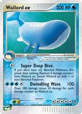 Wailord EX - 100/100 - Pokemon Ex Sandstorm Ultra Rare HP