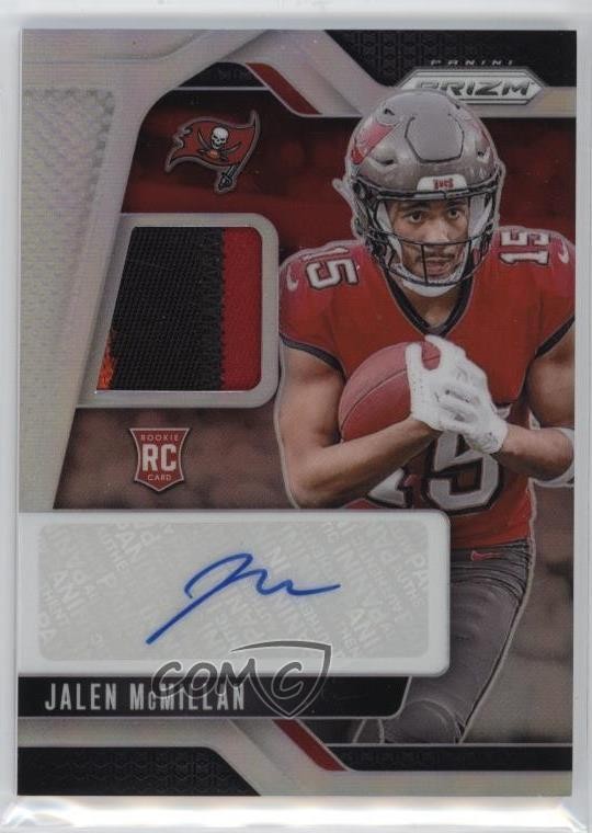 2024 Panini Prizm Rookie Silver 1/99 Jalen McMillan #RPA-JMN Patch Auto 04qn