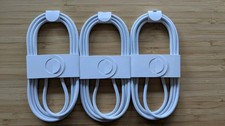 New Lot Of 3 Genuine APPLE USB-C to C Woven Charging Cable iPhone 16 3.3Ft A2795
